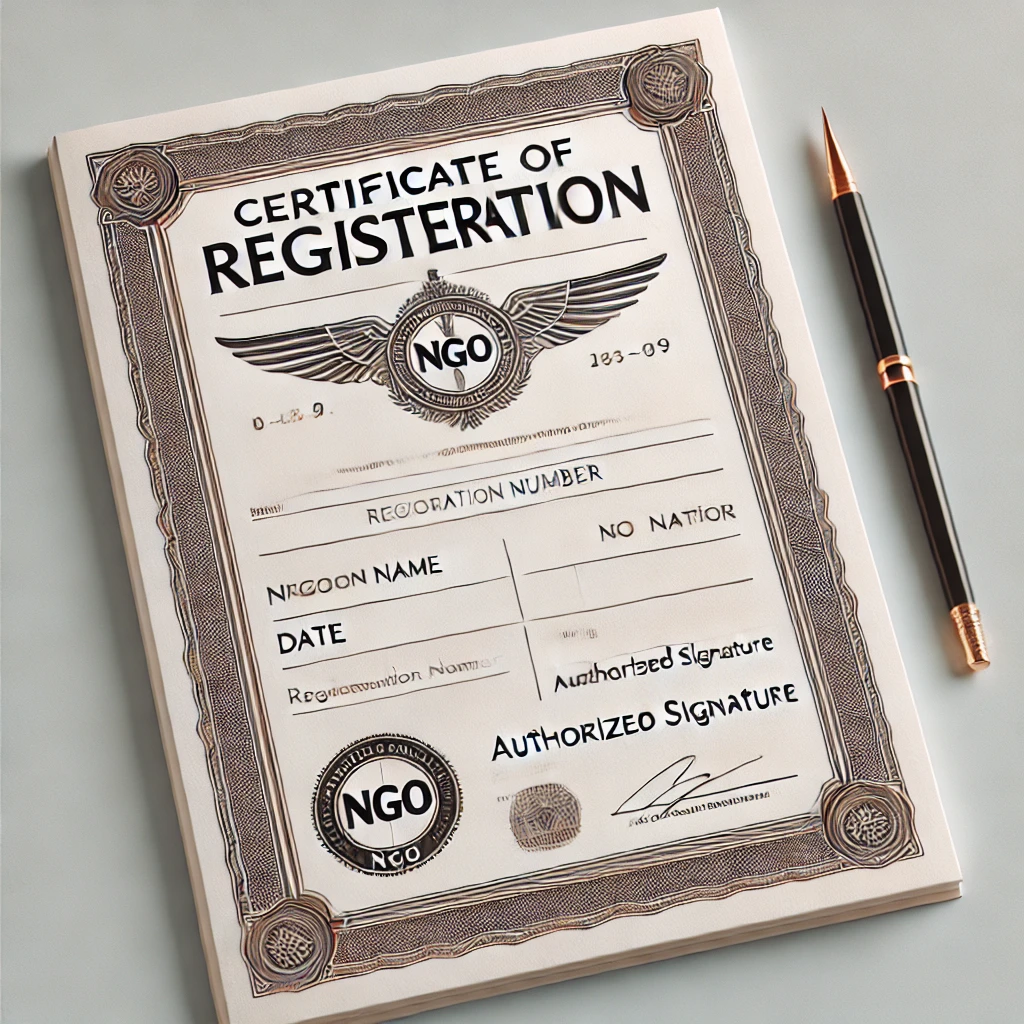 NGO Registration Certificate