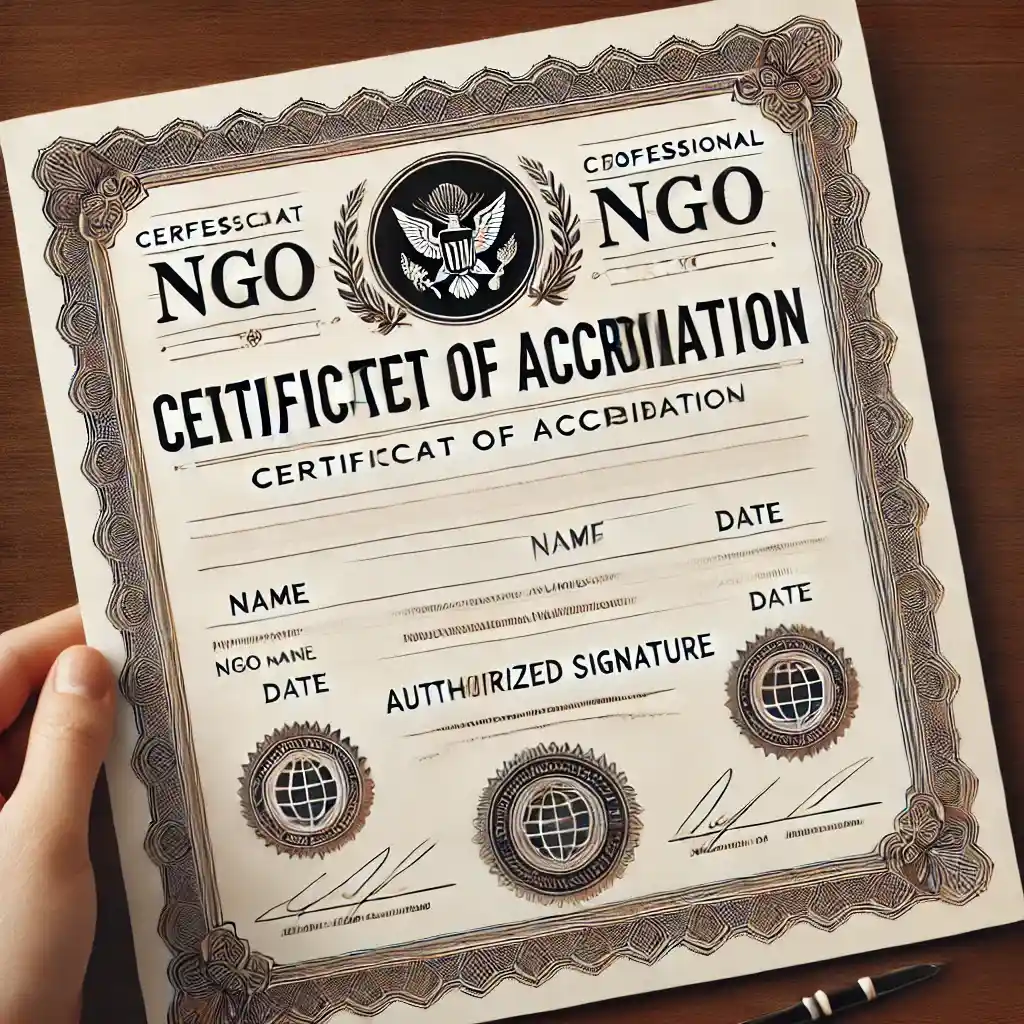 NGO Registration Certificate